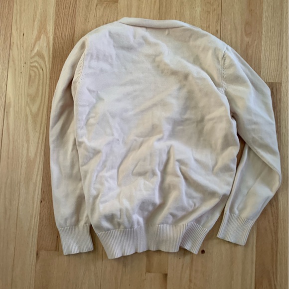 Biege knit cardigan x-large - Picture 2 of 5